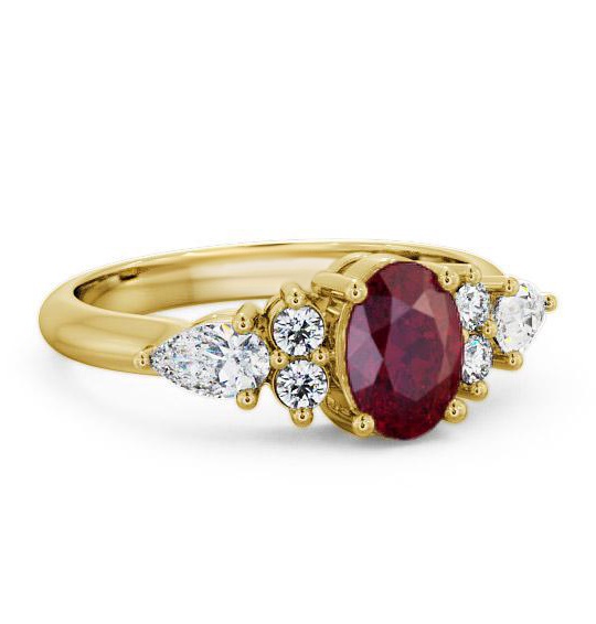 Ruby and Diamond 1.42ct Ring 18K Yellow Gold GEM2_YG_RU_THUMB2 