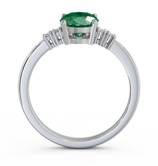 Emerald and Diamond 1.32ct Ring Palladium GEM3_WG_EM_THUMB1 