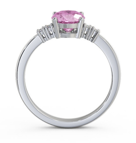 Pink Sapphire and Diamond 1.61ct Ring 18K White Gold GEM3_WG_PS_THUMB1 