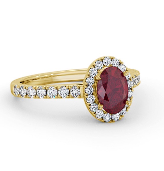 Halo Ruby and Diamond 1.50ct Ring 18K Yellow Gold GEM74_YG_RU_THUMB2 