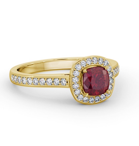 Halo Ruby and Diamond 1.05ct Ring 18K Yellow Gold GEM78_YG_RU_THUMB2 