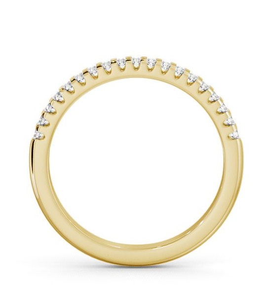 Half Eternity Round Diamond Classic Style Ring 9K Yellow Gold HE14_YG_THUMB1 