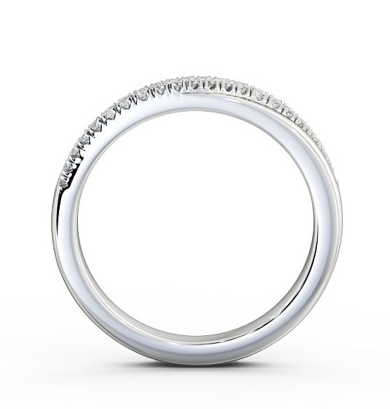 Half Eternity 0.13ct Round Diamond Ring Platinum HE27_WG_THUMB1 