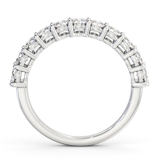 Half Eternity Round Diamond Prong Set Ring 9K White Gold HE2_WG_THUMB1 