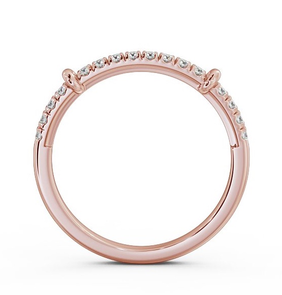 Half Eternity Round Diamond Ring 18K Rose Gold HE36_RG_THUMB1 
