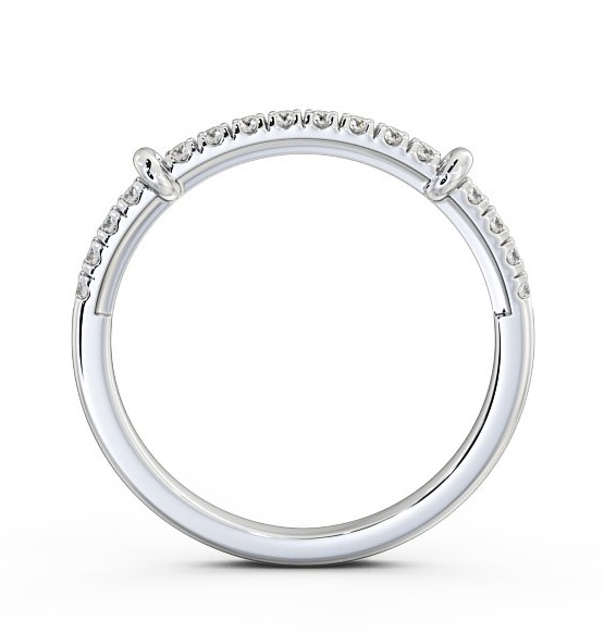 Half Eternity Round Diamond Ring 9K White Gold HE36_WG_THUMB1 