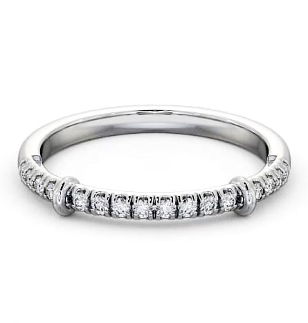 Half Eternity Round Diamond Ring 18K White Gold HE36_WG_THUMB1