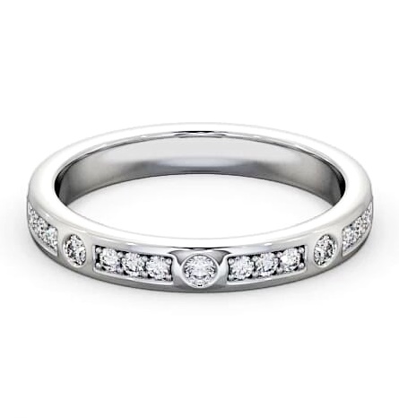 Half Eternity 0.28ct Round Channel and Flush Set Ring 18K White Gold HE44_WG_THUMB2 