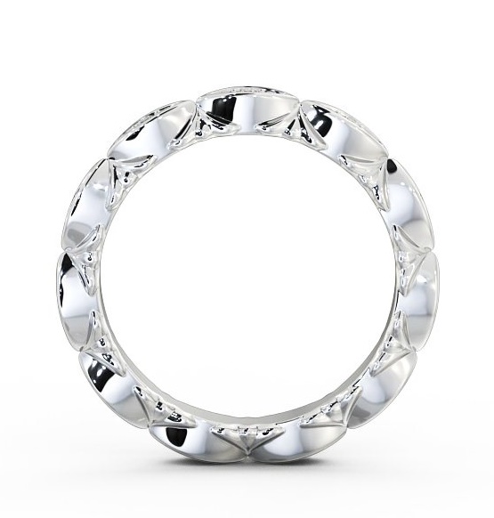 Half Eternity 0.10ct Round Diamond Ring Palladium HE49_WG_THUMB1 
