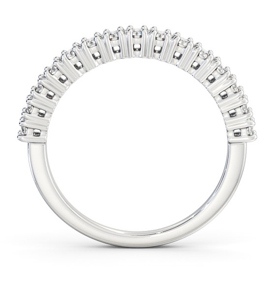 Half Eternity Round Diamond Prong Set Ring Palladium HE57_WG_THUMB1 