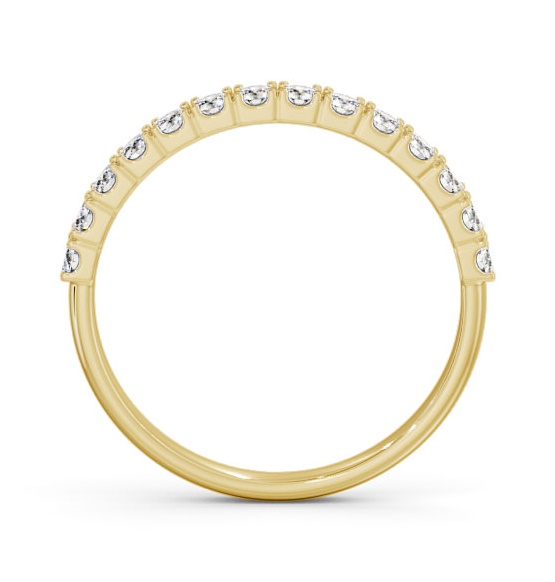 Half Eternity Round Diamond Elegant Ring 18K Yellow Gold HE62_YG_THUMB1 