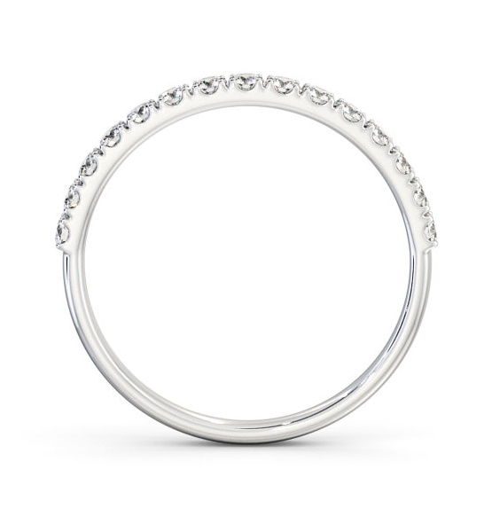 Half Eternity Round Diamond Classic Ring Platinum HE63_WG_THUMB1 