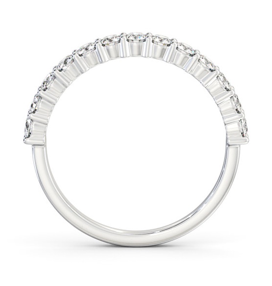 Half Eternity Round Diamond Prong Set Ring 18K White Gold HE66_WG_THUMB1 