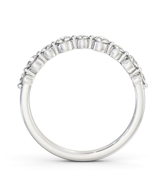 Half Eternity 0.45ct Round Diamond Ring 9K White Gold HE77_WG_THUMB1 