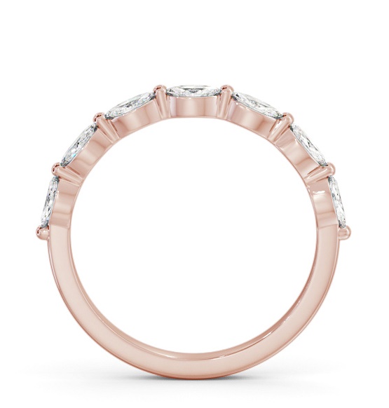 Half Eternity 0.35ct Marquise Diamond Ring 18K Rose Gold HE82_RG_THUMB1 