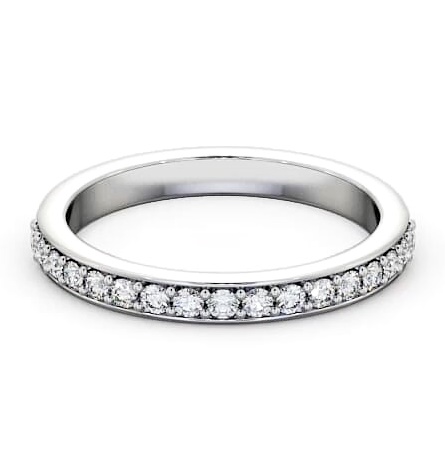 Half Eternity Round Diamond Pave Channel Set Ring 18K White Gold HE8_WG_THUMB2 