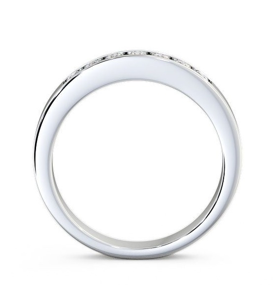 Seven Stone Round Diamond Channel Set Ring Platinum SE8_WG_THUMB1