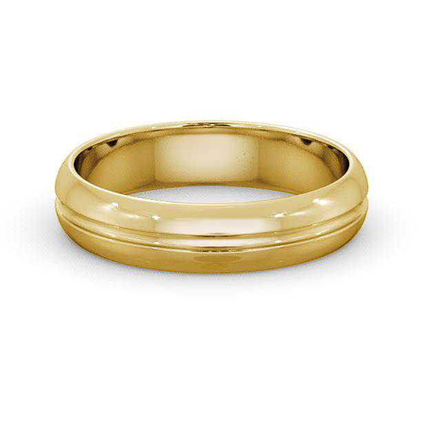 D-Shape Single Groove WBM10_YG_FLAT