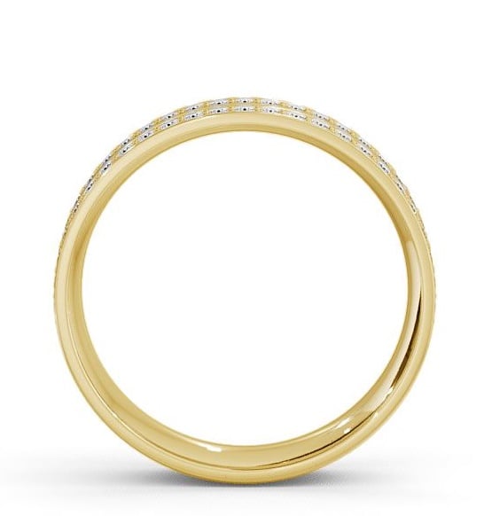 Mens Diamond 0.74ct Double Channel Set Wedding Ring 9K Yellow Gold WBM12_YG_THUMB1 