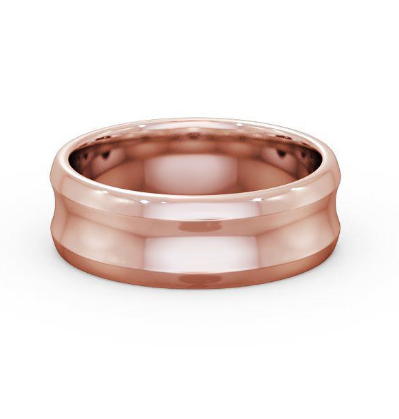 Mens Concave Wedding Ring 18K Rose Gold WBM21_RG_thumb2.jpg 