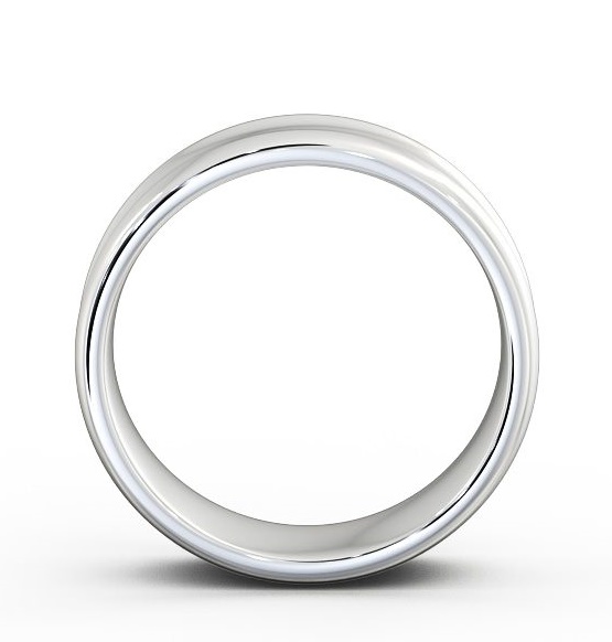 Mens Concave Wedding Ring 18K White Gold WBM21_WG_thumb1.jpg 