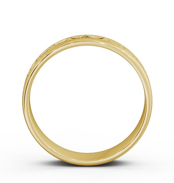 Mens Patterned Wedding Ring 9K Yellow Gold WBM23_YG_thumb1.jpg 