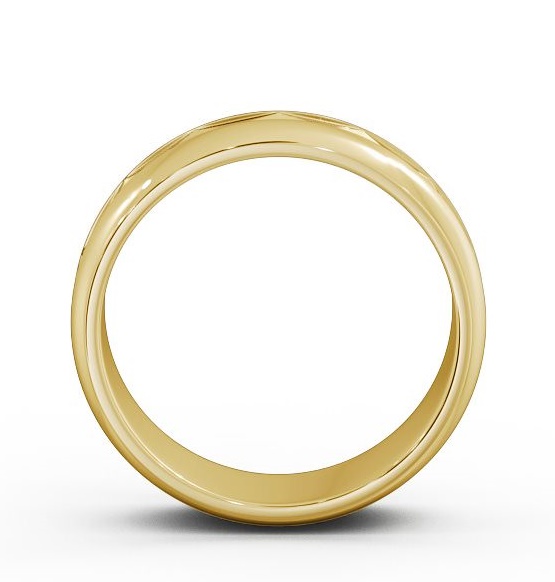 Mens Patterned Wedding Ring 9K Yellow Gold WBM24_YG_thumb1.jpg 