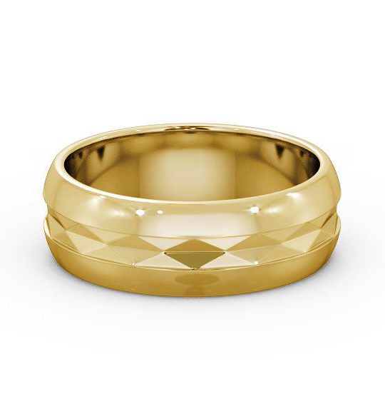 Mens Patterned Wedding Ring 9K Yellow Gold WBM24_YG_thumb2.jpg 