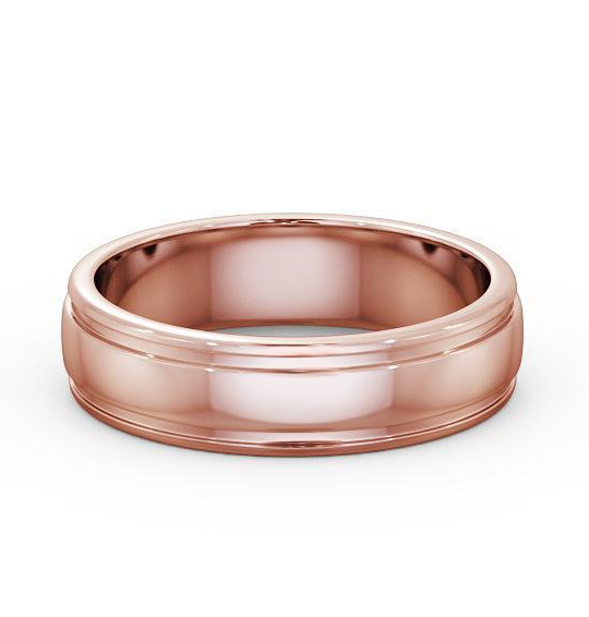 Mens Grooved Wedding Ring 18K Rose Gold WBM26_RG_thumb2.jpg 