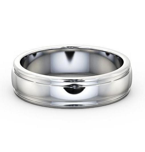 Mens Grooved Wedding Ring 18K White Gold WBM26_WG_THUMB2_1.jpg 