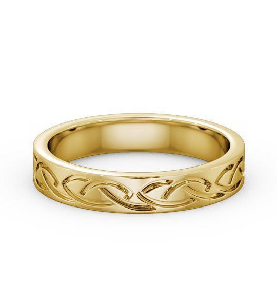 Mens Celtic Style Wedding Ring 9K Yellow Gold WBM34_YG_thumb2.jpg 