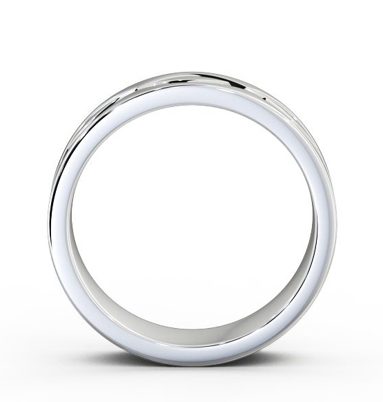 Mens Patterned Infinity Wedding Ring 18K White Gold WBM43_WG_thumb1.jpg 