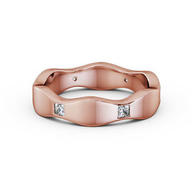 Mens Diamond 0.30ct Wedding Ring 18K Rose Gold - Dayra WBM44_RG_HAND