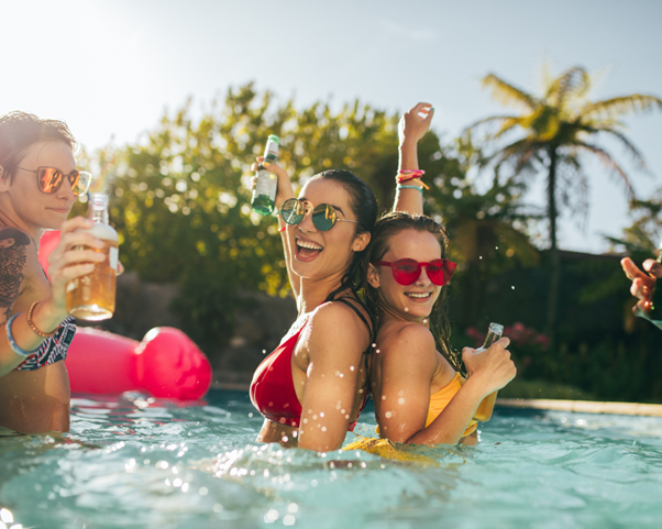 Throw a pool party