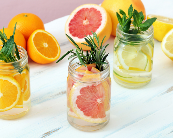 Have a flavoured water bar