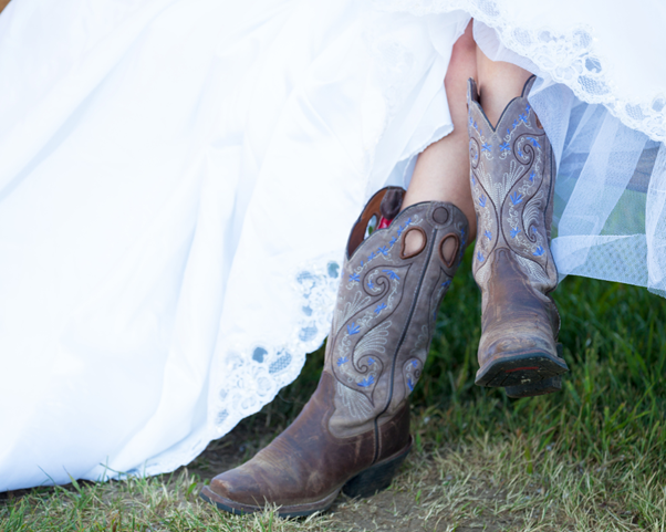 Rock bridal boots