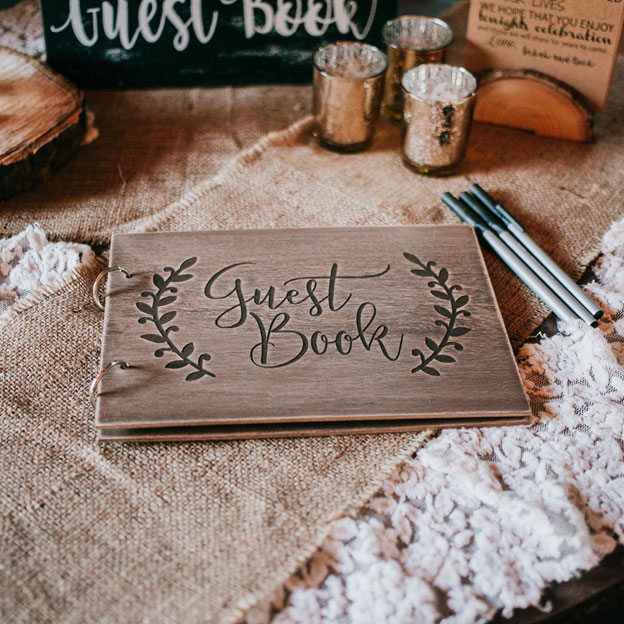 Formal guest book