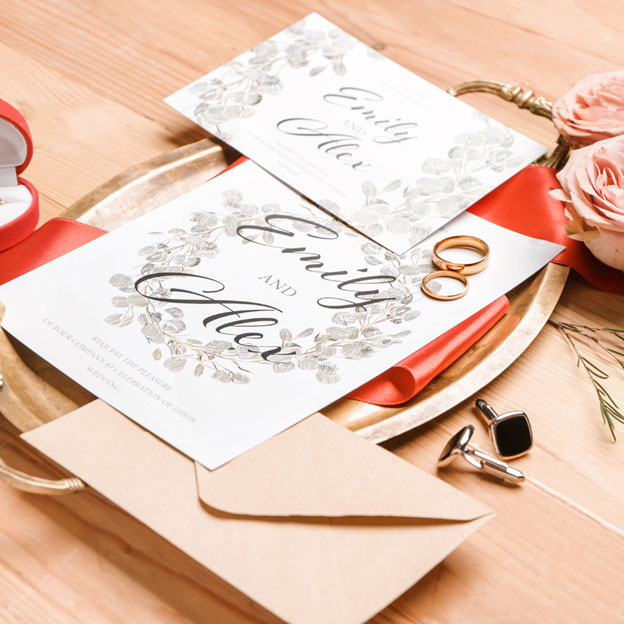 Printed invitations