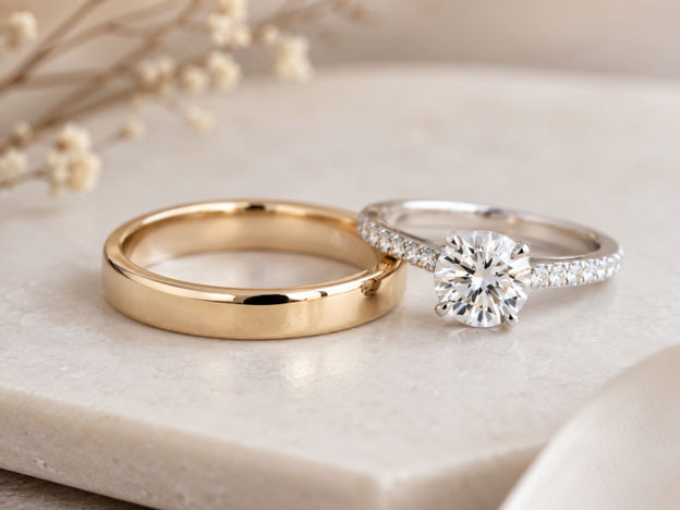 Straight Wedding Rings