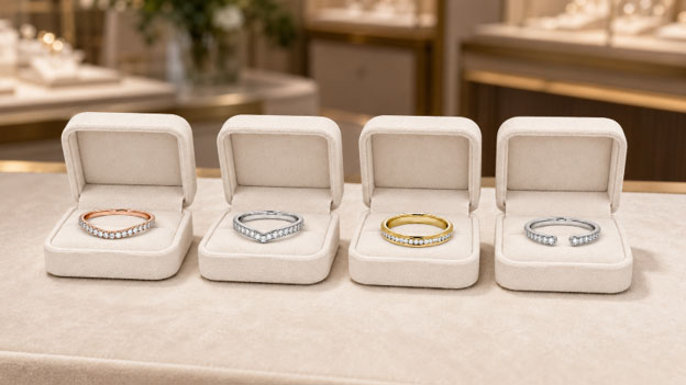 Wedding Ring Can You Wear With a Non-Wedfit Engagement Ring