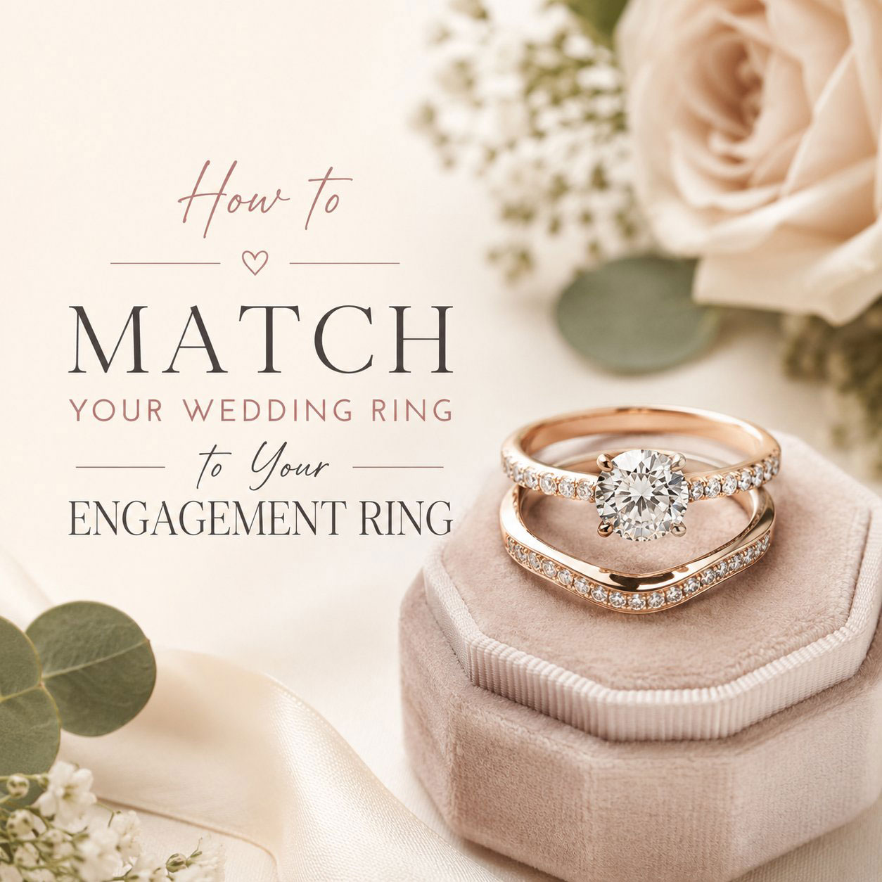 How to Match Your Wedding Ring to Your Engagement Ring